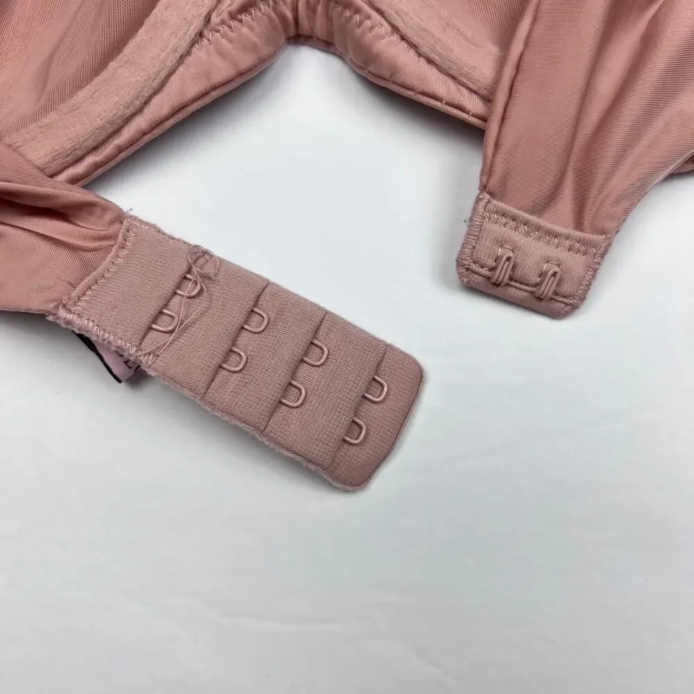 Victoria's Secret Bra Womens 36D Dream Angels Push Up Without Padding Pink Cute